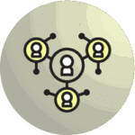 Icono de partnership email marketing