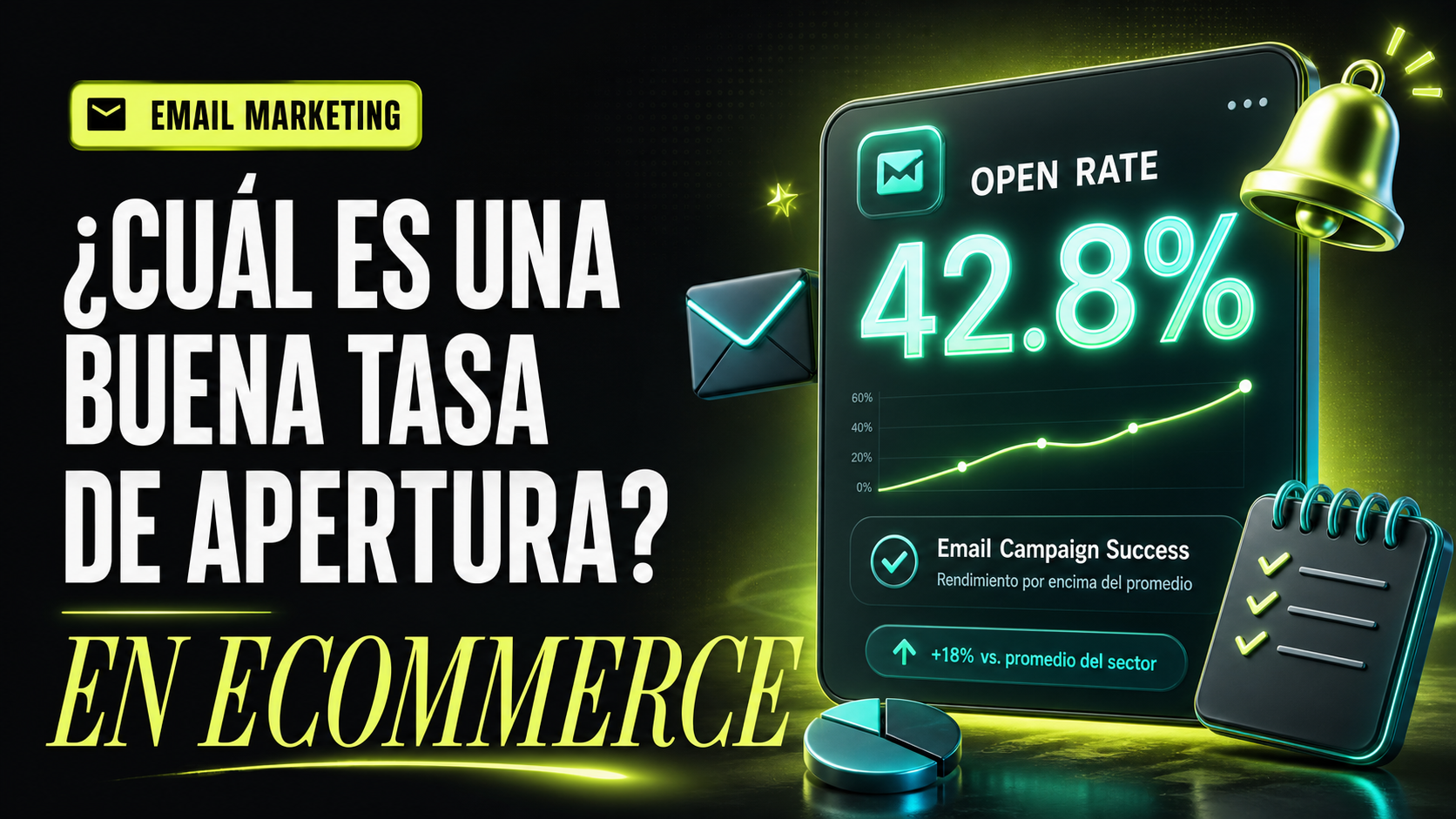 Tasa apertura email marketing ecommerce