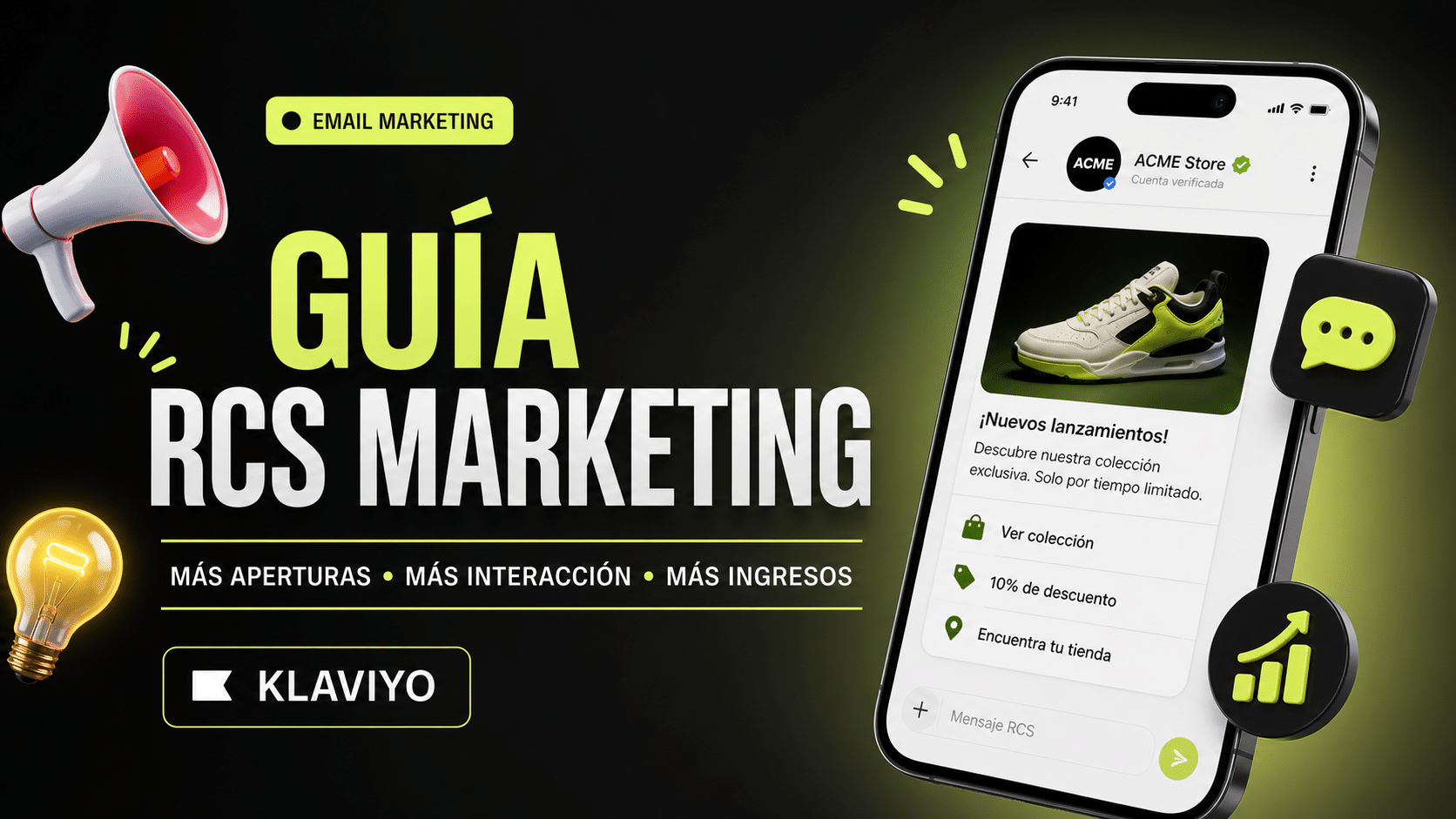 Guía SMS Rcs Marketing Klaviyo