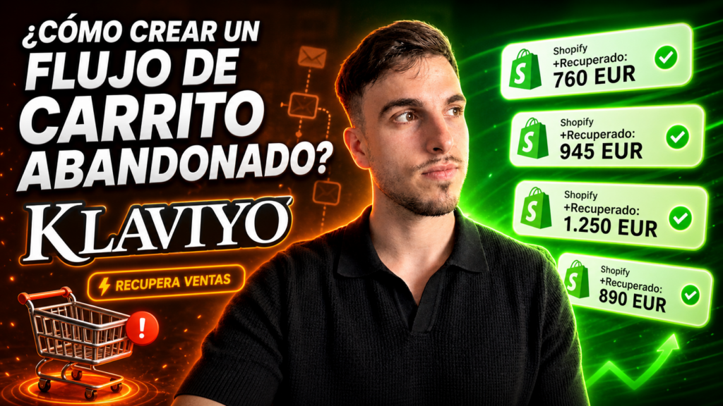 Vídeo carrito abandonado ecommerce